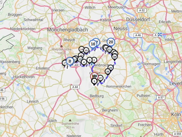 Map Garzweiler replacement tour